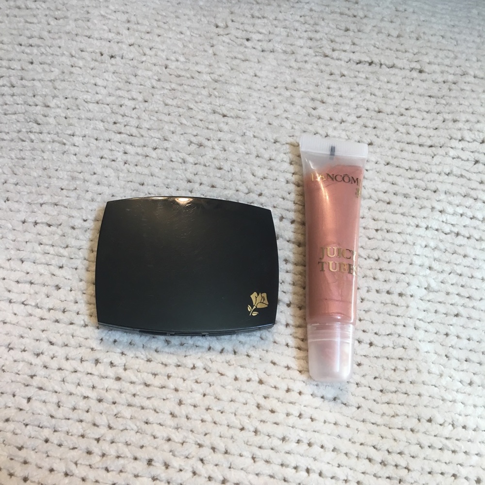 Bundle of Lancôme goodies!! Lip gloss and palette